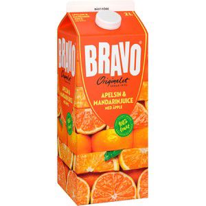 Juice Apelsin/Äpple/Mandarin 2L Bravo product image