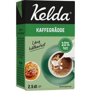 Kaffegrädde 10% 250ml Kelda product image