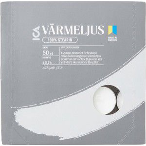 Värmeljus Stearin 50-p ICA Selection product image