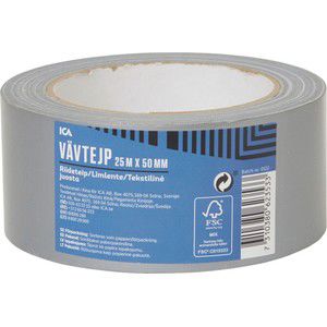 Vävtape/silvertape 25mx50mm  product image