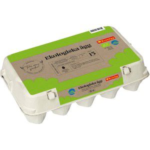 Ägg EKO Frigående 15-p 795g Kronägg product image