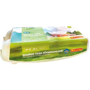 Ägg EKO Frigående Julita 10-p Kronägg product image