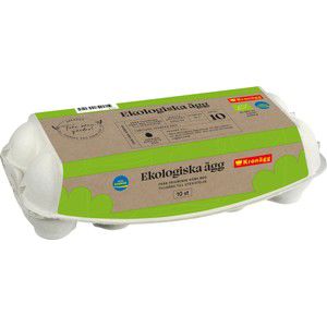 Ägg EKO Frigående 10-p M/L 530g Kronägg product image