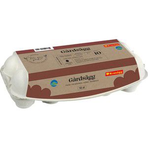 Gårdsägg Bruna 10-p Kronägg product image
