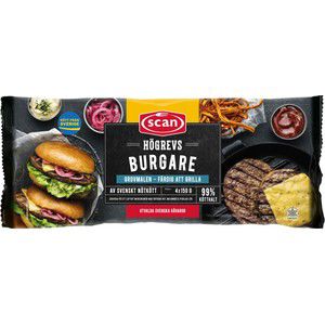 HAMBURGARE HÖGREV FRYST - SCAN product image