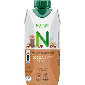 Måltidsersättning Kakao & Havre 330ml Nutrilett  product image