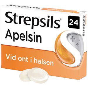 Halstablett Strepsils Apelsin 24-p product image