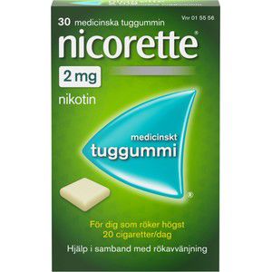 Nicorette Medicinskt tuggummi 2mg 30-p product image