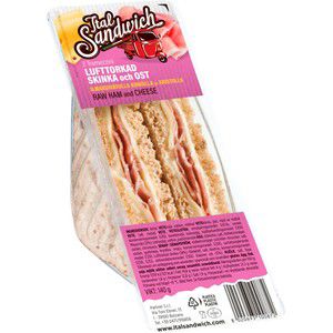 Sandwich Lufttorkad skinka 140g PaneAmore product image