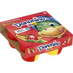 FRUKTKVARG BANAN/JORDGUBB 4-PACK product image