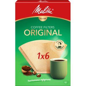 Kaffefilter 1x6 40-p Miljömärkt Melitta product image