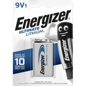 BATTERI 9 V LITHIUM 1-PACK product image