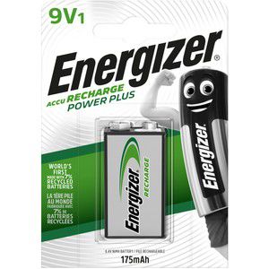 UPPLADDNINGSBART BATTERI 9 V 1-PACK product image