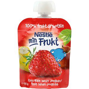 MIN FRUKT SMOOTHIE ÄPPLE/BANAN/JORDGUBB product image