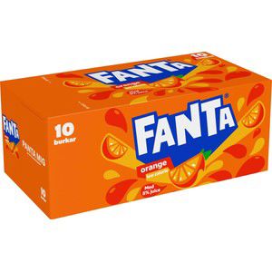 FANTA FUNKY ORANGE 10-PACK product image