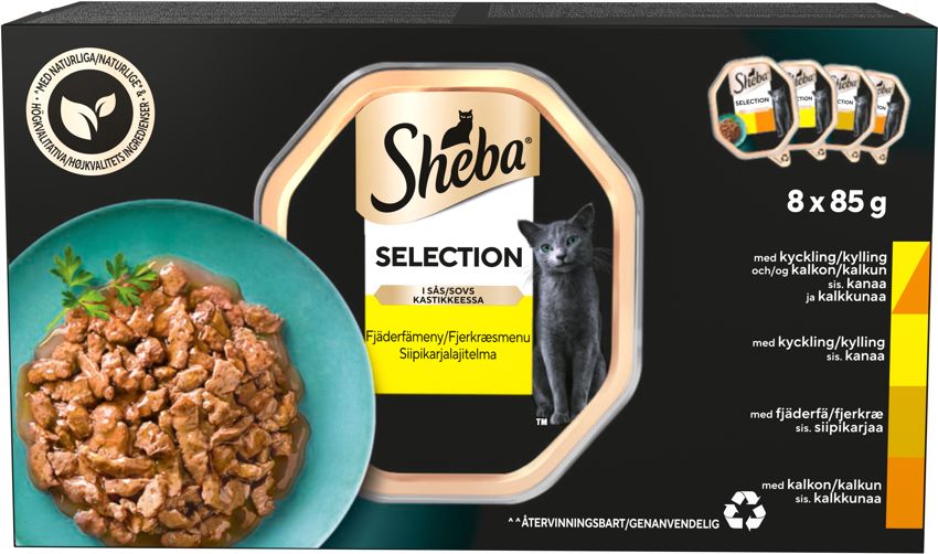 SHEBA SELECTION IN SAUCE FÅGELDELIKATESSER-PACK product image