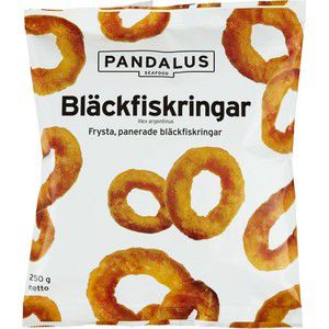 Bläckfiskringar Fryst 250g Pandalus product image