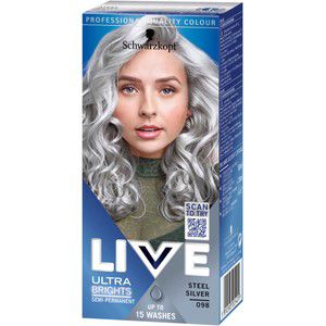 Hårfärg 098 Steel silver 1-p Live Ultra brights product image
