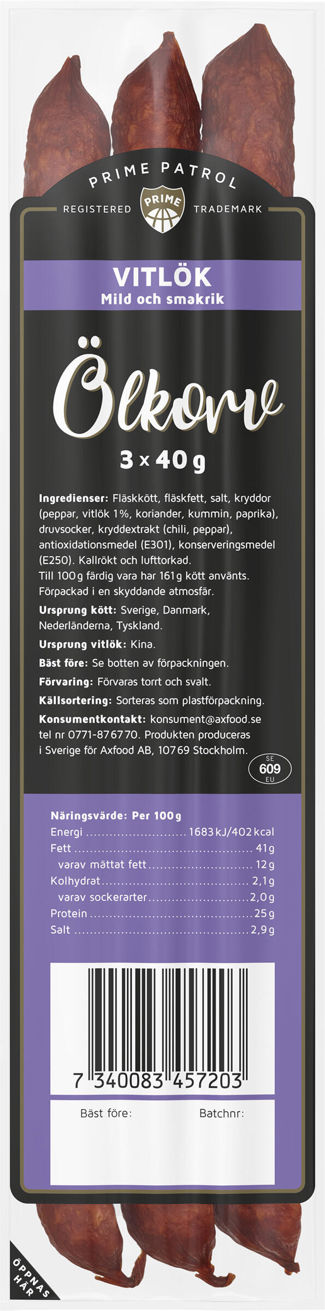 Ölkorv Vitlök product image