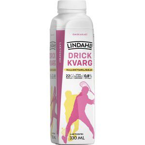 Drickkvarg Hallon & vanilj 330ml Lindahls product image
