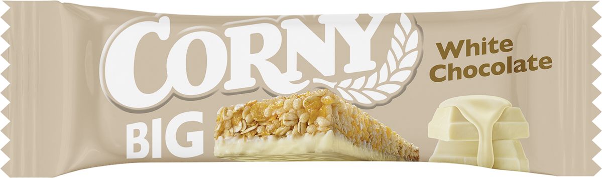 Müslibar vit choklad 40g Corny product image
