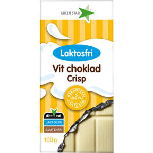 Choklad bit Laktosfri 100g Greenstar product image