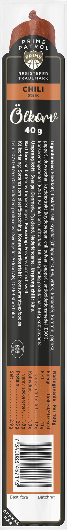 Ölkorv Chili product image