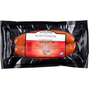 Djävulsk hot 240g Sorunda Korvfabrik product image
