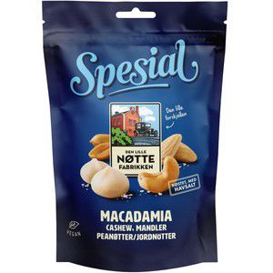 Nötmix med havsalt 190g Lille Nøttefabrikken product image