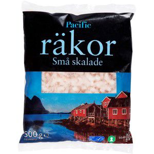 Små skalade räkor 500g Pacific product image
