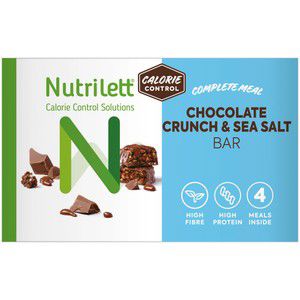 Bar Crunch Seasalt & chocolate 4-p 240g Nutrilett product image