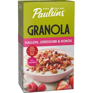 Granola Hallon, Jordgubb & Kokos product image