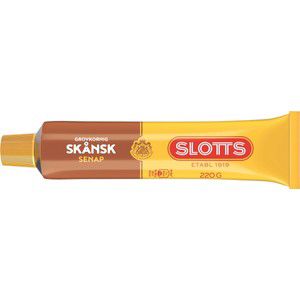 Senap Skånsk Grovkornig 220g Slotts product image