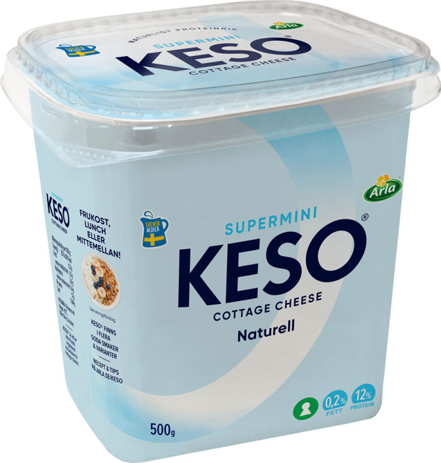 Keso Cottage Cheese 1,5% Lf 500g product image